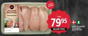 MENY GESTUS DANSK KYLLINGEBRYSTFILET tilbud