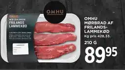 MENY OMHU MØRBRAD AF FRILANDSLAMMEKØD tilbud