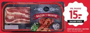 MENY GESTUS BACON I SKIVER tilbud