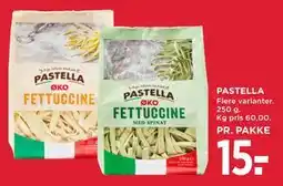 MENY PASTELLA tilbud