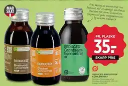 MENY REDUCED ØKOLOGISK KONCENTRAT tilbud