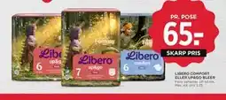 MENY LIBERO COMFORT ELLER UP&GO BLEER tilbud