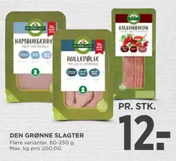 MENY DEN GRØNNE SLAGTER tilbud