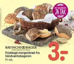 REMA 1000 Friskbagt morgenbrød fra håndværksbageren tilbud