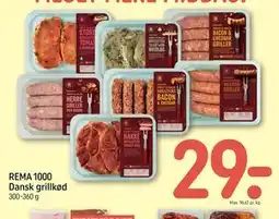 REMA 1000 REMA 1000 Dansk grillkød tilbud