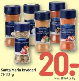 REMA 1000 Santa Maria krydderi tilbud