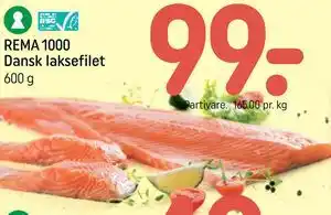 REMA 1000 REMA 1000 Dansk laksefilet tilbud