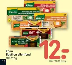 REMA 1000 Knorr Bouillon eller fond tilbud