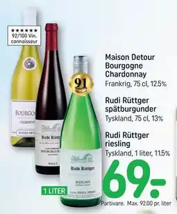 REMA 1000 Maison Detour Bourgogne Chardonnay tilbud