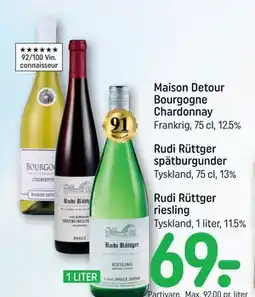 REMA 1000 Rudi Rüttger spätburgunder tilbud
