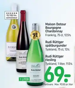 REMA 1000 Rudi Rüttger riesling tilbud