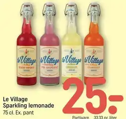 REMA 1000 Le Village Sparkling lemonade tilbud