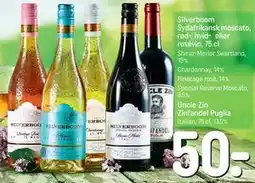REMA 1000 Silverboom Sydafrikansk moscato, rød-, hvid- eller rosévin, 75 cl tilbud