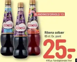 REMA 1000 Ribena solbær tilbud