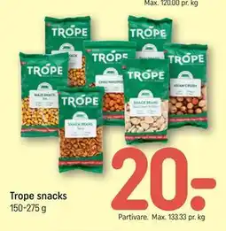 REMA 1000 Trope snacks tilbud