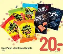 REMA 1000 Sour Patch eller Chewy Carpets tilbud