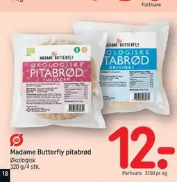 REMA 1000 Madame Butterfly pitabrød tilbud