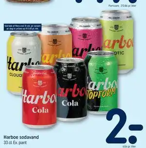 REMA 1000 Harboe sodavand tilbud