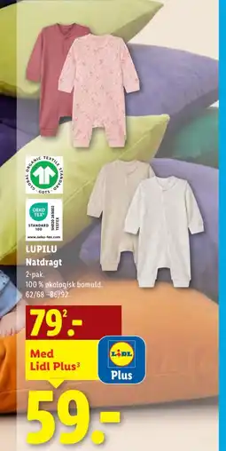 Lidl LUPILU Natdragt tilbud