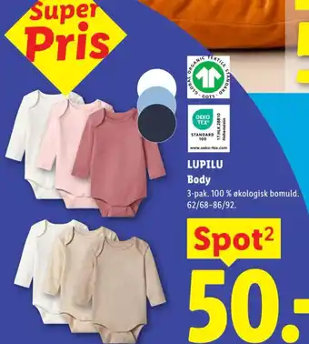 Lidl LUPILU Body tilbud