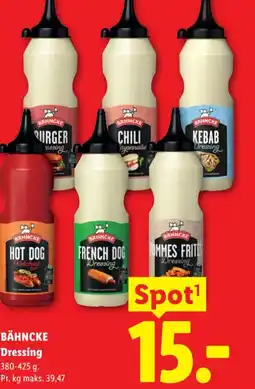 Lidl BÄHNCKE Dressing tilbud
