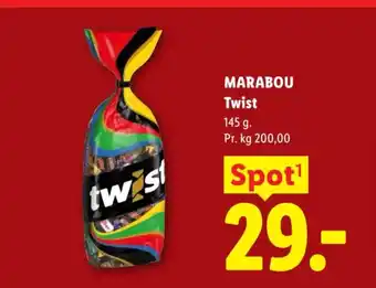 Lidl Marabou twist tilbud