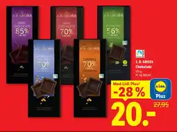 Lidl J. d. gross chokolade tilbud