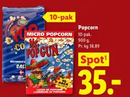 Lidl Popcorn tilbud