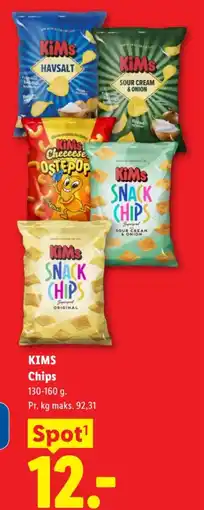 Lidl Kims chips tilbud