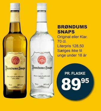 Let-Køb Brøndums snaps tilbud