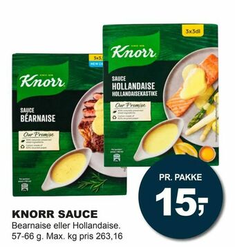 Let-Køb Knorr sauce tilbud