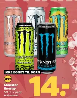 Netto Monster Energy + pant. tilbud