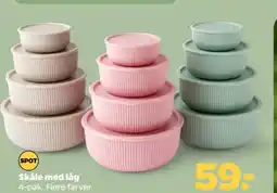 Netto (SPOT) Skåle med låg tilbud