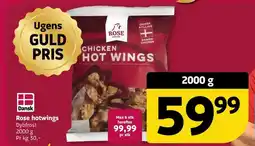Løvbjerg Rose hotwings tilbud