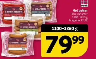 Løvbjerg Gøl pølser tilbud