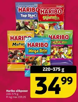 Løvbjerg Haribo slikposer tilbud