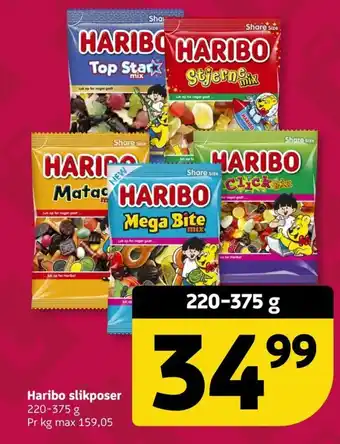 Løvbjerg Haribo slikposer tilbud