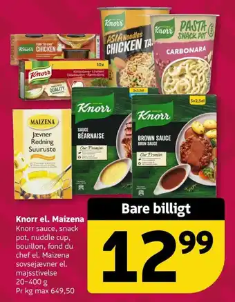 Løvbjerg Knorr el. Maizena tilbud