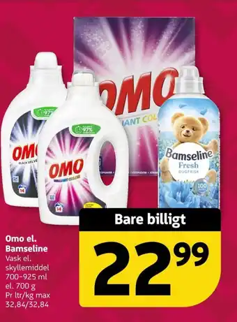 Løvbjerg Omo el. Bamseline tilbud