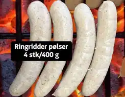 Løvbjerg Ringridder pølser 4 stk/400 g tilbud
