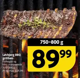 Løvbjerg Løvbjerg BBQ grillben tilbud