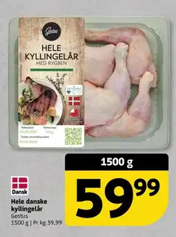 Løvbjerg Gestus Hele danske kyllingelår tilbud
