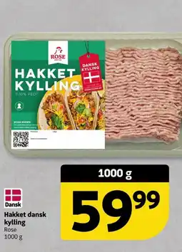 Løvbjerg Rose Hakket dansk kylling tilbud