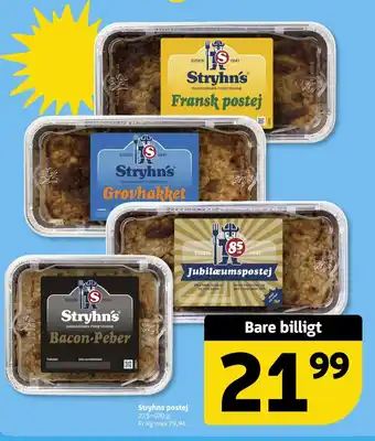 Løvbjerg Stryhns postej tilbud