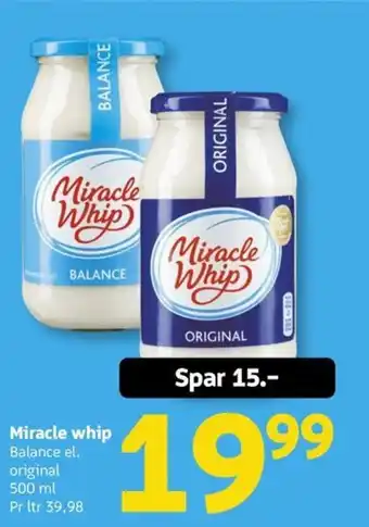 Løvbjerg Miracle whip tilbud