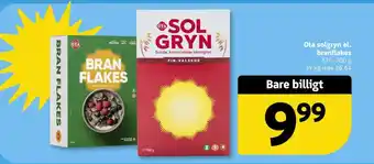 Løvbjerg Ota solgryn el. branflakes tilbud
