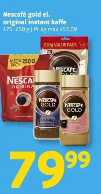 Løvbjerg Nescafé gold el. original instant kaffe tilbud