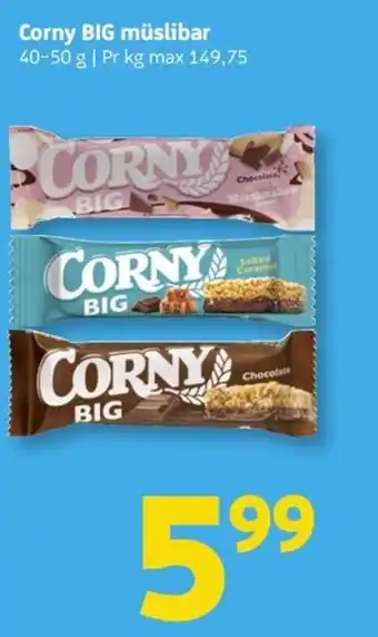 Løvbjerg Corny BIG müslibar tilbud