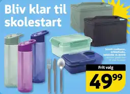 Løvbjerg Smash madkasse, drikkeflaske, køletaske el. bestik tilbud
