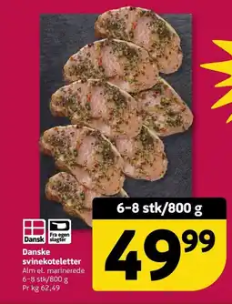 Løvbjerg Danske svinekoteletter tilbud